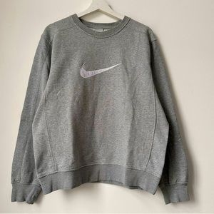 Vintage Y2K Nike Center Swoosh Crewneck